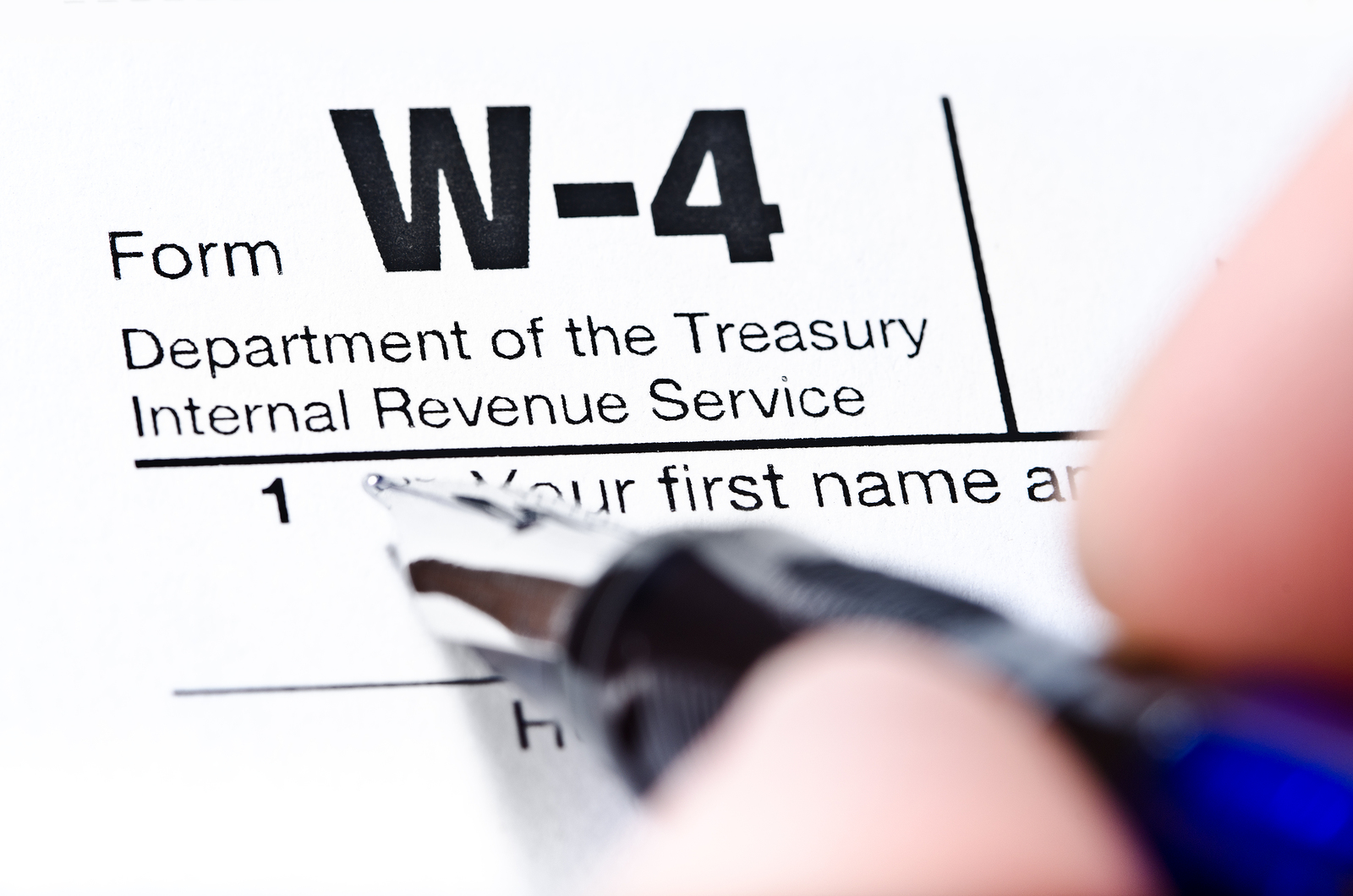 W-4 Form Changes