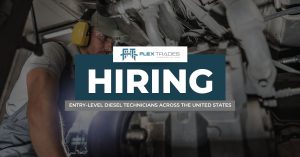 Hiring Entry-Level Diesel Technicians across the united states