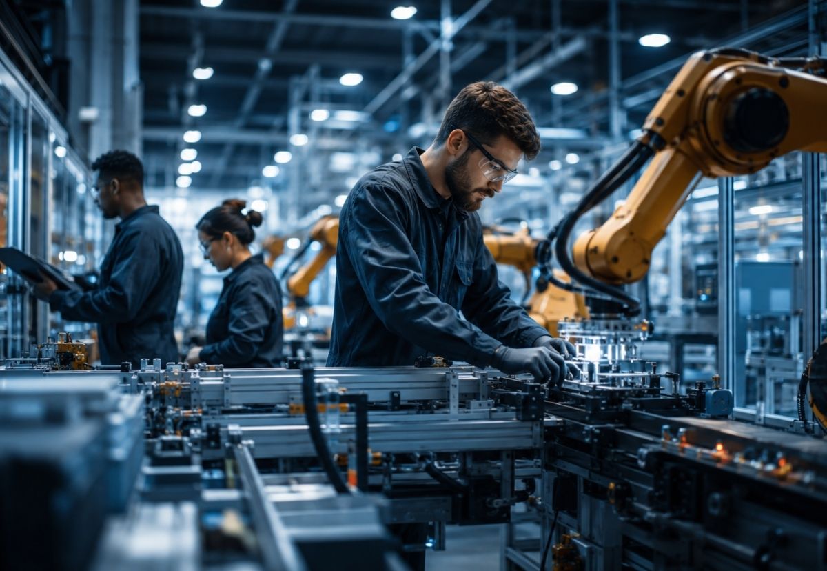 Industrial Automation Technicians in Manufacturing